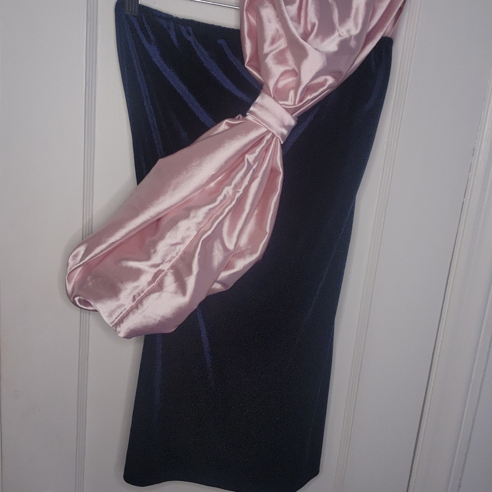 Two piece bow top dress